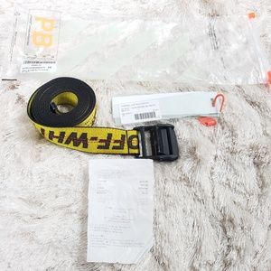 OFF White Industrial Belt